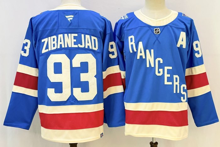 2025 NHL New York Rangers New Pattern Jersey