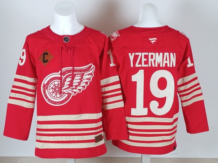 2025 NHL Detroit Red Wings New Pattern Jersey