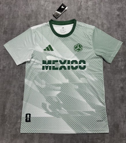 2026 Mexico World Cup Culture Promotion Green Fans Training shirts