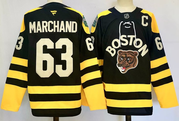 2025 NHL Boston Bruins New Pattern Jersey