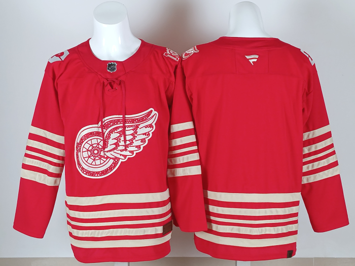 2025 NHL Detroit Red Wings New Pattern Jersey
