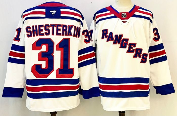 2025 NHL New York Rangers New Pattern Jersey