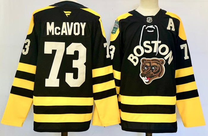 2025 NHL Boston Bruins New Pattern Jersey