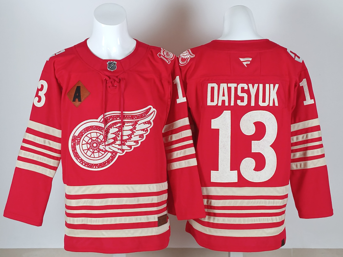 2025 NHL Detroit Red Wings New Pattern Jersey