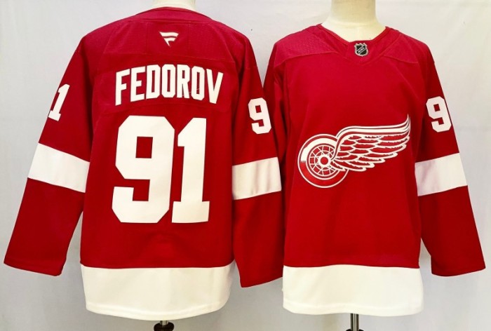 2025 NHL Detroit Red Wings New Pattern Jersey