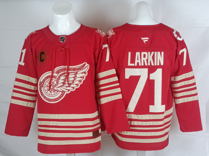 2025 NHL Detroit Red Wings New Pattern Jersey