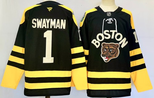 2025 NHL Boston Bruins New Pattern Jersey