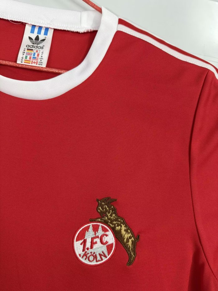 1977-1978 FC Köln Away Retro Soccer Jersey