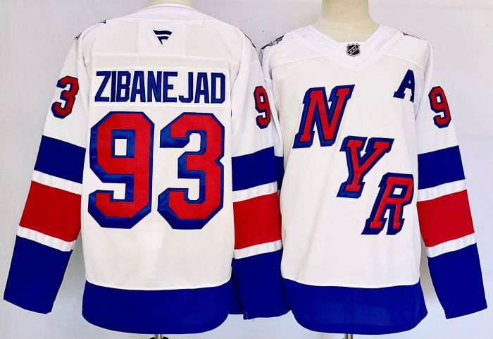 2025 NHL New York Rangers New Pattern Jersey