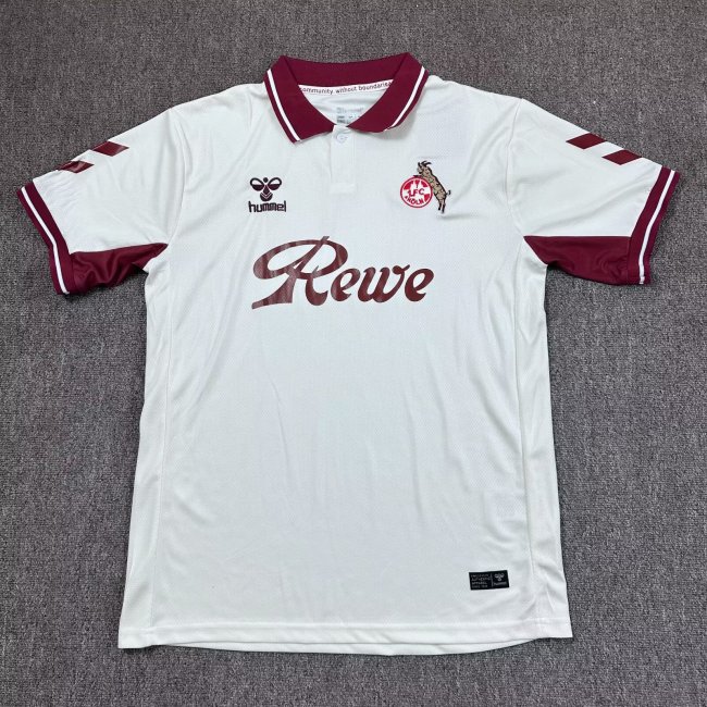 25-26 Koln Retro Commemorative Edition Fans Soccer Jersey
