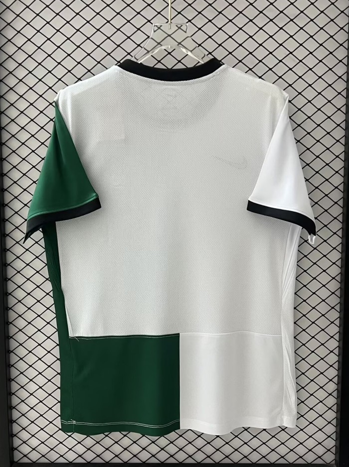 25-26 Sporting Lisbon White Green Fans Soccer Jersey*空白版