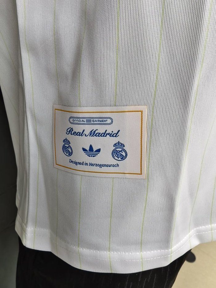 25-26 RMA White Special Edition Player Version Training Shirts