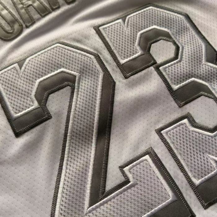 Lakers Lebron James #23 MVP Top Quality Dense Embroidery NBA Jersey