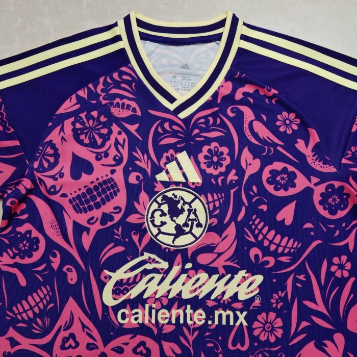 25-26 Club America Purple All Saints' Day Soccer Jersey