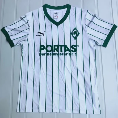 1987-1988 Werder Bremen Home Retro Soccer Jersey