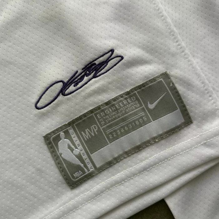 Lakers Lebron James #23 MVP Top Quality Dense Embroidery NBA Jersey