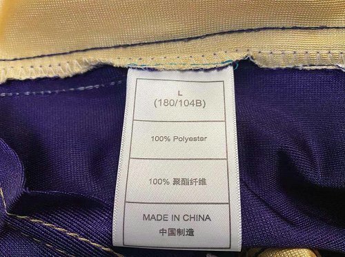 2020 Lakers Bryant #24 Hall of Fame Golden Top Quality Dense Embroidery NBA Jersey