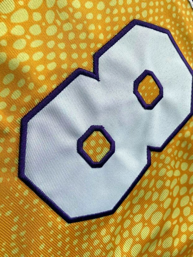 Lakers Bryant #24 #8 Hall of Fame Two-sided Top Quality Dense Embroidery NBA Jersey