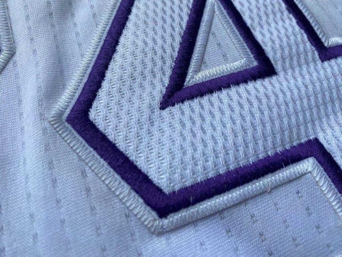 Lakers Bryant #24 Christmas White Top Quality Dense Embroidery NBA Jersey