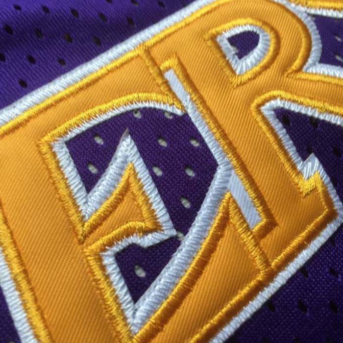 1998 All Strat Lakers Bryant #8 Purple Top Quality Dense Embroidery NBA Jersey