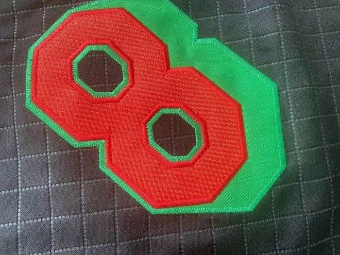 1996-1997 Lakers Bryant #8 Black Retro Top Quality Dense Embroidery NBA Jersey