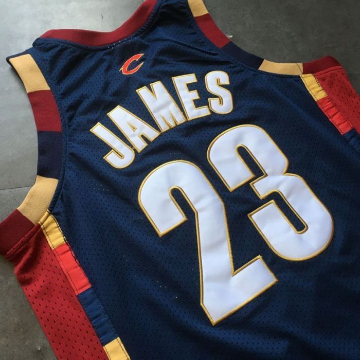 2008-2009 NBA Cavaliers James #23 Top Quality Dense Embroidery Jersey