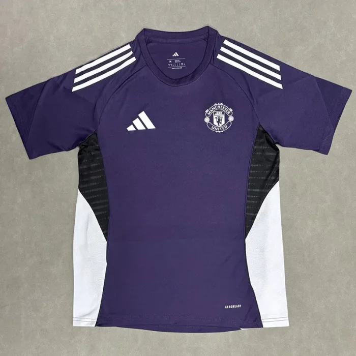 25-26 Man Utd Purple Fans Training shirts