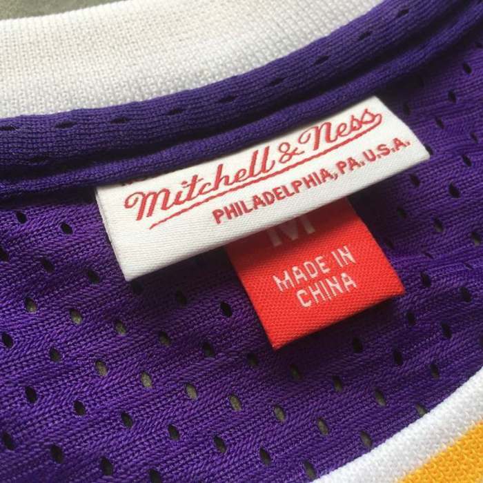 1998 All Strat Lakers Bryant #8 Purple Top Quality Dense Embroidery NBA Jersey