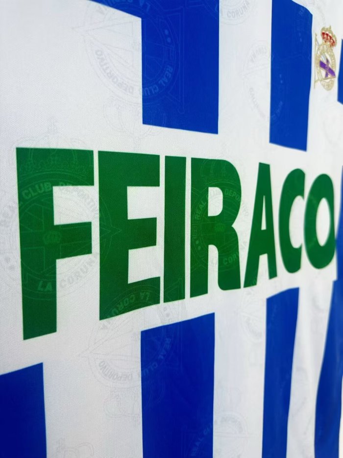 1994-1995 Deportivo Leganés Home Retro Soccer Jersey