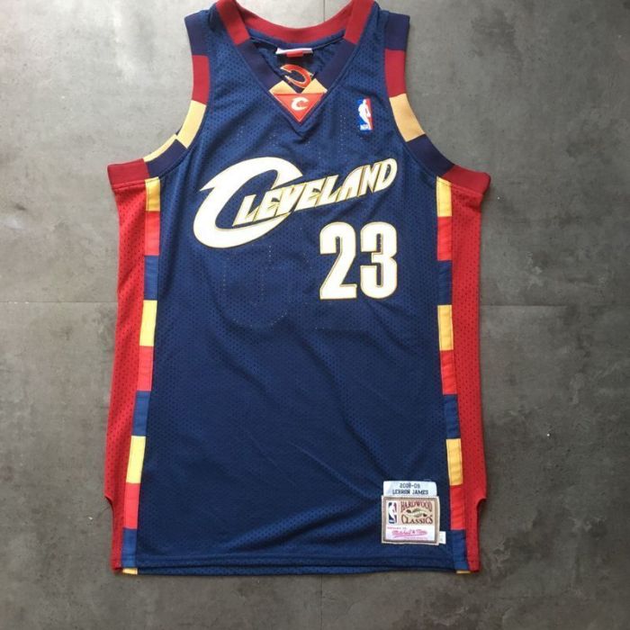2008-2009 NBA Cavaliers James #23 Top Quality Dense Embroidery Jersey