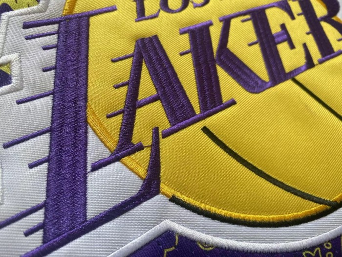 2007-2008 Lakers Bryant #24 Special EditionTop Quality Dense Embroidery NBA Jersey