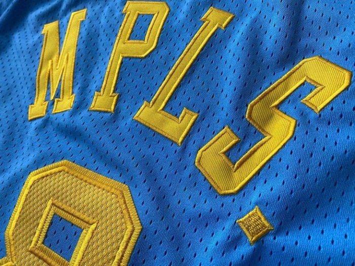 2001-2002 Lakers MOLS Bryant #8 Blue Retro Top Quality Dense Embroidery NBA Jersey