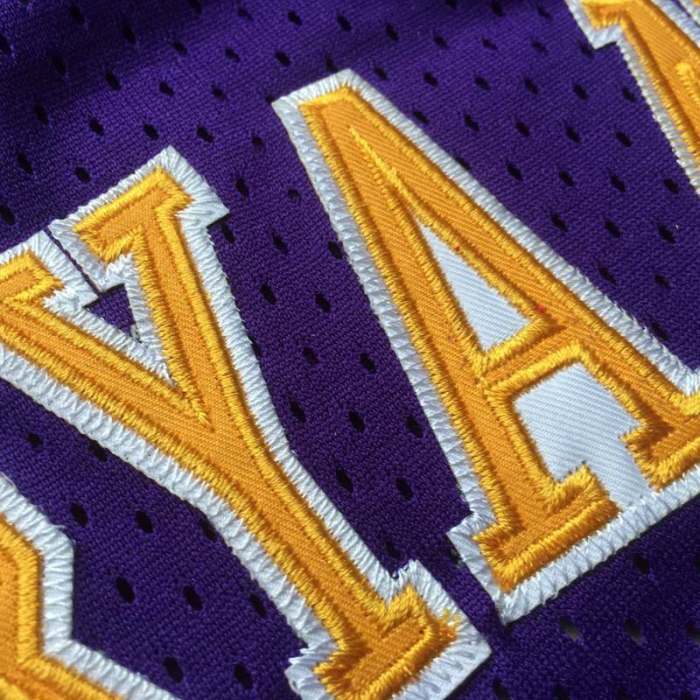 1998 All Strat Lakers Bryant #8 Purple Top Quality Dense Embroidery NBA Jersey