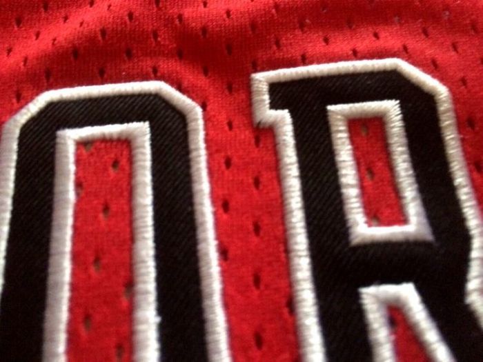 NBA Bulls Jordan#23 Red Commemorative Edition Top Quality Dense Embroidery Jersey