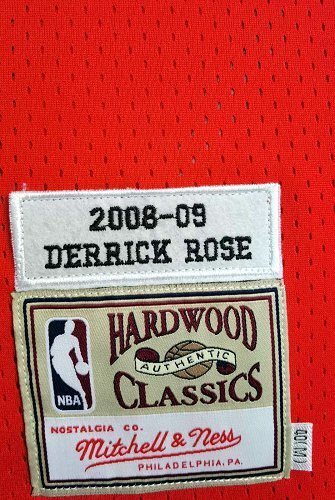 2008-2009 NBA Bulls Rose #1 Retro Top Quality Dense Embroidery Jersey