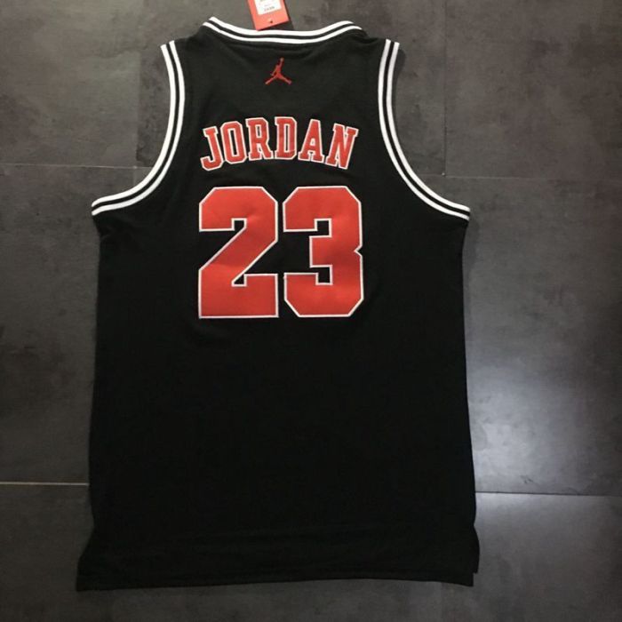 NBA Bulls Jordan#23 Commemorative Edition Top Quality Dense Embroidery Jersey
