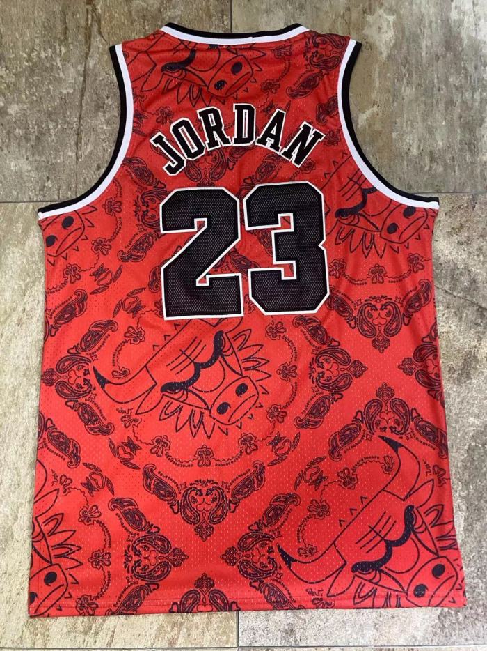 Bulls Jordan#23 Special Edition Top Quality Dense Embroidery NBA Jersey