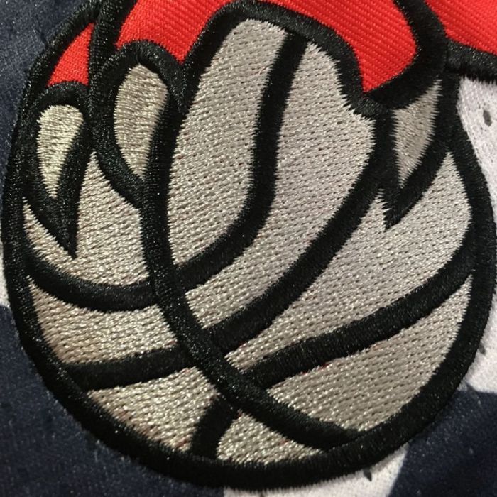 1998-1999 M&N Raptors Carter #15 Independence Day Retro Top Quality Dense Embroidery NBA Jersey