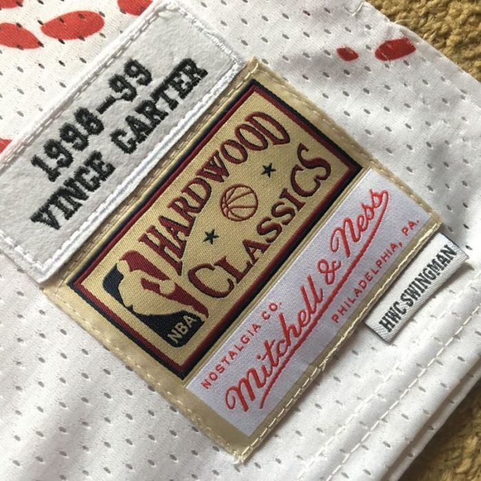 1998-1999 M&N Raptors Carter #15 Independent Swingman Top Quality Dense Embroidery NBA Jersey