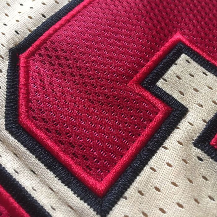 1995-1996 M&N Bulls Jordan#23 Special Edition Top Quality Dense Embroidery NBA Jersey