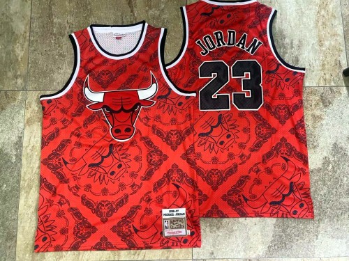 Bulls Jordan#23 Special Edition Top Quality Dense Embroidery NBA Jersey