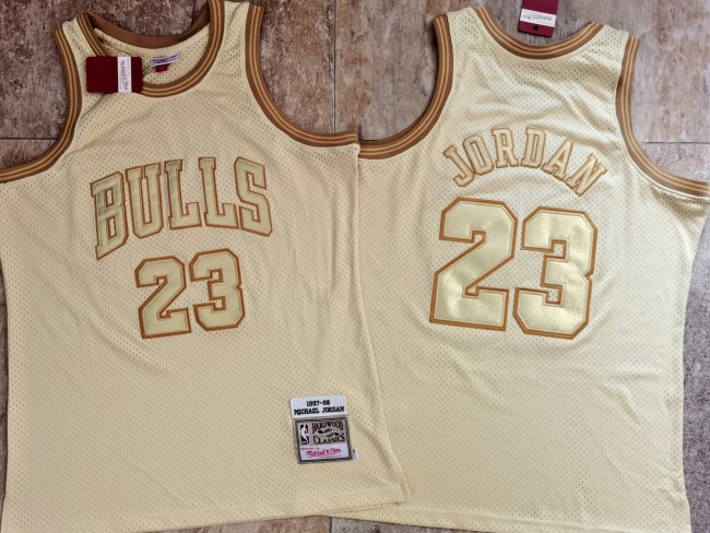 1997-1998 M&N Bulls Jordan#23 Midas Swingman Top Quality Dense Embroidery NBA Jersey