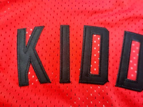 2006-2007 M&N Brooklyn Nets Kidd #5 Red Retro Top Quality Dense Embroidery NBA Jersey