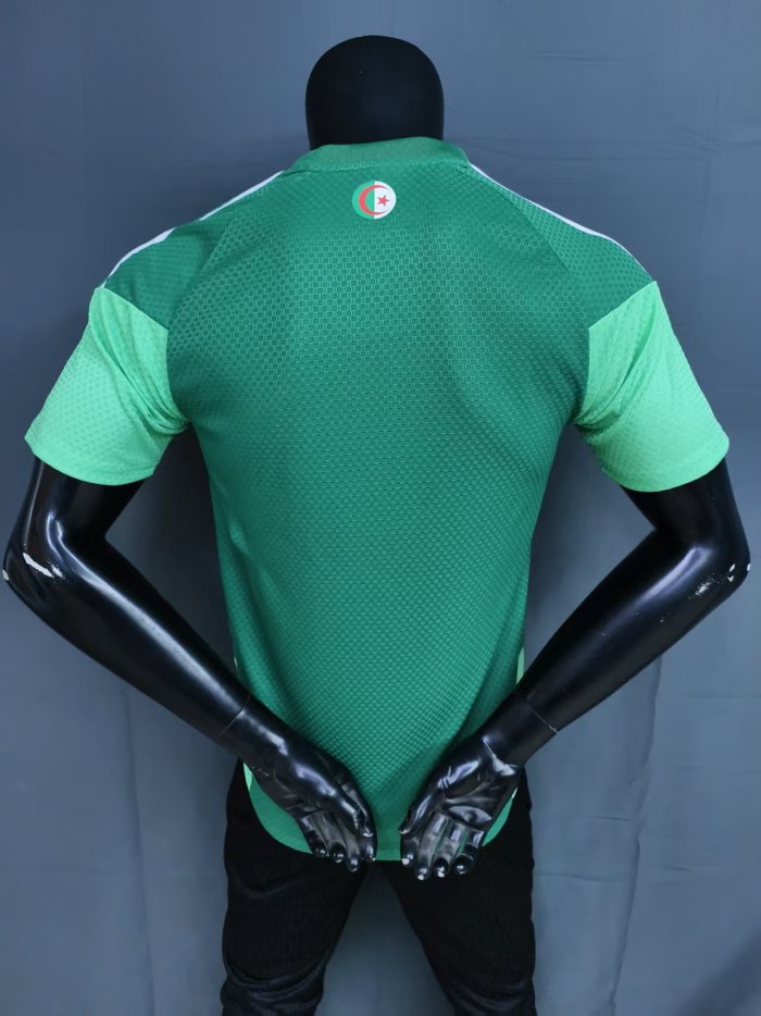 25-26 Algeria Green Player Version Training shirts