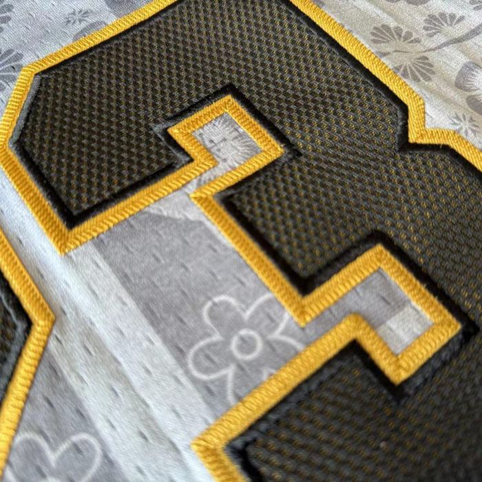 M&N Bulls Jordan#23 Year of the Snake Top Quality Dense Embroidery NBA Jersey