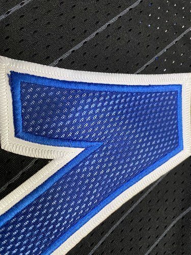 1994-1995 M&N Magic Hardaway #1 Black Retro Top Quality Dense Embroidery NBA Jersey