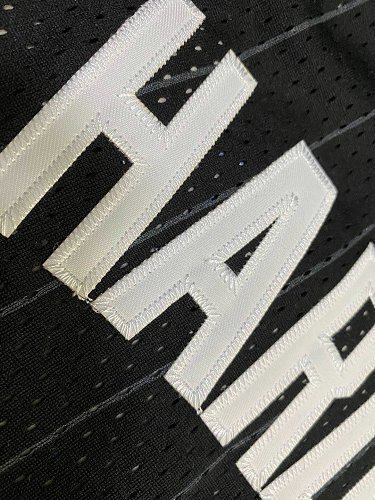 1994-1995 M&N Magic Hardaway #1 Black Retro Top Quality Dense Embroidery NBA Jersey