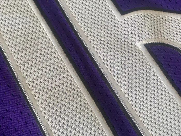 2002-2003 M&N Kings Stojakovic #16 Purple Retro Top Quality Dense Embroidery NBA Jersey