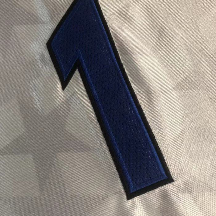 2000-2001 Magic Raptors Mcgrady #1 White Player Version Top Quality Dense Embroidery NBA Jersey