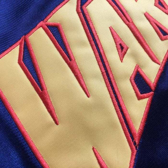 2009-2010 M&N Warriors Curry #30 Retro Top Quality Dense Embroidery NBA Jersey